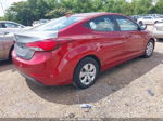 2016 Hyundai Elantra Se Red vin: 5NPDH4AE2GH766868