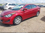 2016 Hyundai Elantra Se Red vin: 5NPDH4AE2GH766868