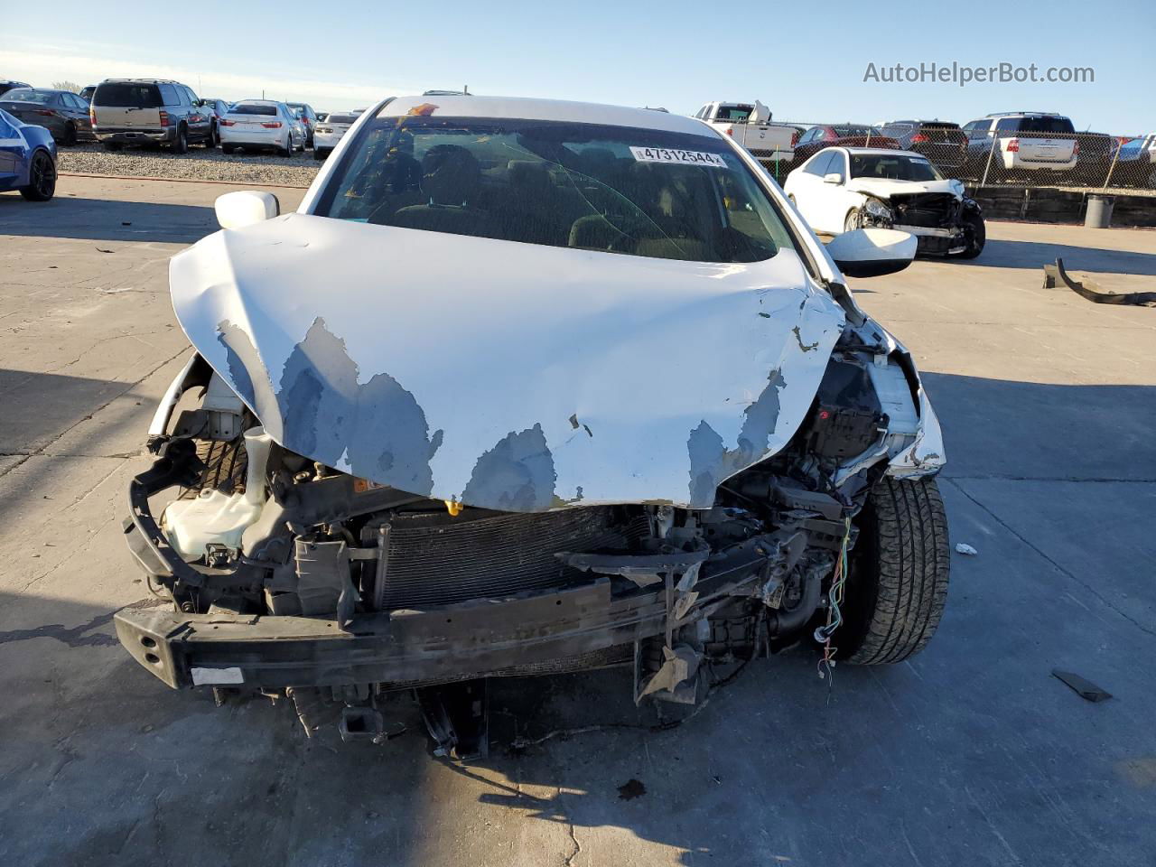 2016 Hyundai Elantra Se White vin: 5NPDH4AE2GH767096