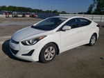 2016 Hyundai Elantra Se White vin: 5NPDH4AE2GH770113