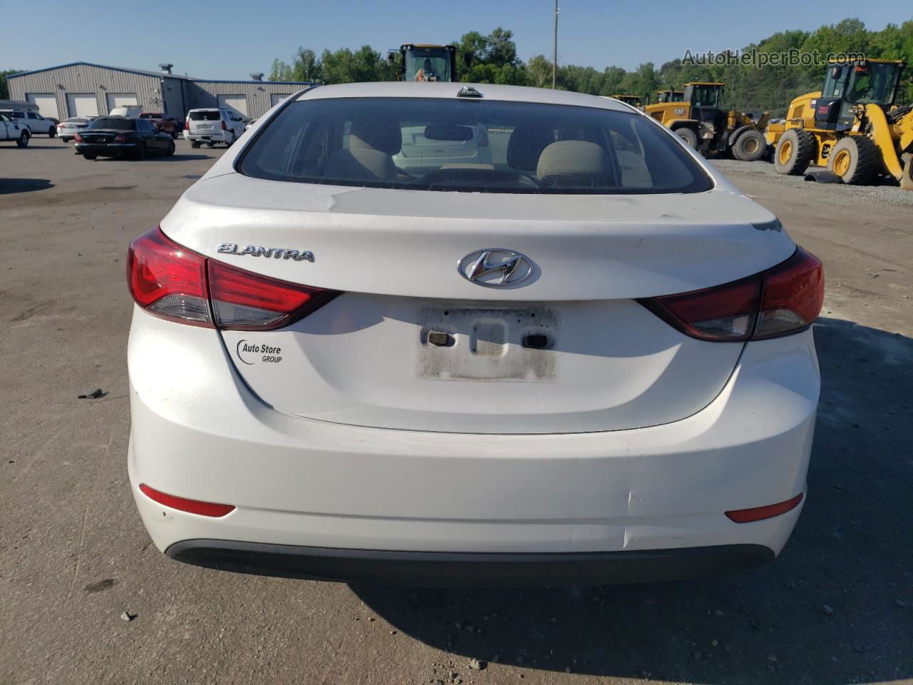 2016 Hyundai Elantra Se Белый vin: 5NPDH4AE2GH770113