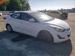 2016 Hyundai Elantra Se White vin: 5NPDH4AE2GH770113