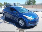 2016 Hyundai Elantra Se Blue vin: 5NPDH4AE2GH777434