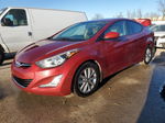 2016 Hyundai Elantra Se Burgundy vin: 5NPDH4AE2GH779636