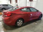 2016 Hyundai Elantra Se Red vin: 5NPDH4AE2GH787493