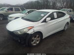 2011 Hyundai Elantra Gls White vin: 5NPDH4AE3BH017277