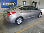 2011 Hyundai Elantra Gls Gray vin: 5NPDH4AE3BH022642