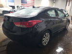 2011 Hyundai Elantra Gls Black vin: 5NPDH4AE3BH028151