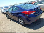 2011 Hyundai Elantra Gls Синий vin: 5NPDH4AE3BH038078