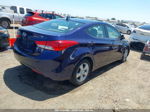 2011 Hyundai Elantra Gls Blue vin: 5NPDH4AE3BH038078