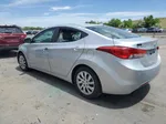 2011 Hyundai Elantra Gls Silver vin: 5NPDH4AE3BH044494