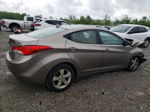 2011 Hyundai Elantra Gls Brown vin: 5NPDH4AE3BH060081