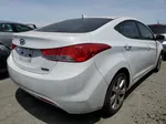 2012 Hyundai Elantra Gls White vin: 5NPDH4AE3CH118790