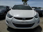 2012 Hyundai Elantra Gls White vin: 5NPDH4AE3CH118790