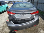 2012 Hyundai Elantra Gls Gray vin: 5NPDH4AE3CH125674