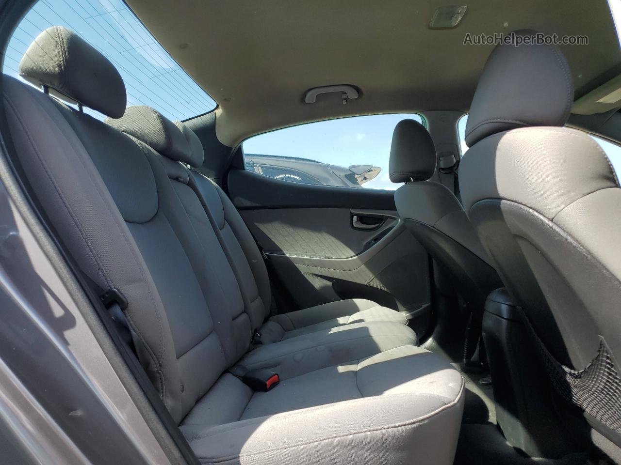 2012 Hyundai Elantra Gls Серый vin: 5NPDH4AE3CH125674