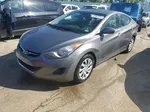 2012 Hyundai Elantra Gls Gray vin: 5NPDH4AE3CH140739