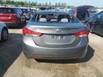 2012 Hyundai Elantra Gls Gray vin: 5NPDH4AE3CH140739