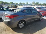 2012 Hyundai Elantra Gls Gray vin: 5NPDH4AE3CH140739