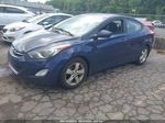 2012 Hyundai Elantra Gls Blue vin: 5NPDH4AE3CH150994