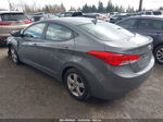 2013 Hyundai Elantra Gls Gray vin: 5NPDH4AE3DH184788