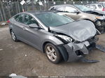 2013 Hyundai Elantra Gls Gray vin: 5NPDH4AE3DH184788