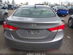 2013 Hyundai Elantra Gls Gray vin: 5NPDH4AE3DH184788