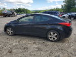 2013 Hyundai Elantra Gls Black vin: 5NPDH4AE3DH191630