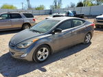 2013 Hyundai Elantra Gls Gray vin: 5NPDH4AE3DH202898