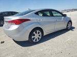 2013 Hyundai Elantra Gls Silver vin: 5NPDH4AE3DH237697