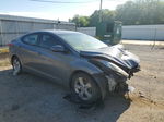 2013 Hyundai Elantra Gls Gray vin: 5NPDH4AE3DH263233