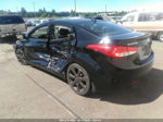 2013 Hyundai Elantra Limited Pzev Черный vin: 5NPDH4AE3DH279531