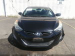 2013 Hyundai Elantra Limited Pzev Черный vin: 5NPDH4AE3DH279531