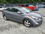 2013 Hyundai Elantra Gls Gray vin: 5NPDH4AE3DH336570