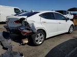 2013 Hyundai Elantra Gls White vin: 5NPDH4AE3DH342725