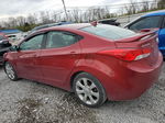 2013 Hyundai Elantra Gls Красный vin: 5NPDH4AE3DH360156