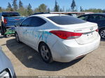 2013 Hyundai Elantra Gls White vin: 5NPDH4AE3DH385154