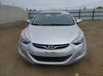 2013 Hyundai Elantra Gls Silver vin: 5NPDH4AE3DH393836