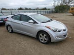 2013 Hyundai Elantra Gls Серебряный vin: 5NPDH4AE3DH393836