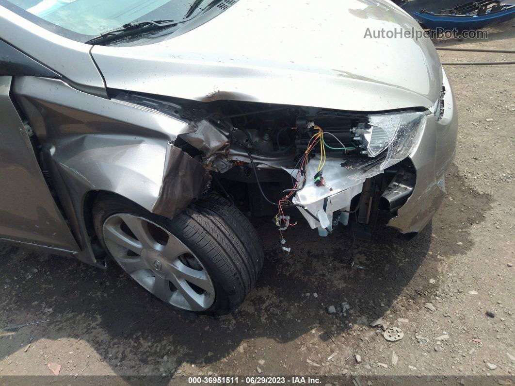 2013 Hyundai Elantra Limited Золотой vin: 5NPDH4AE3DH419335