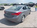 2013 Hyundai Elantra Gls Gray vin: 5NPDH4AE3DH424003