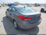 2013 Hyundai Elantra Gls Gray vin: 5NPDH4AE3DH424003