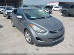 2013 Hyundai Elantra Gls Gray vin: 5NPDH4AE3DH424003