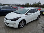 2013 Hyundai Elantra Gls White vin: 5NPDH4AE3DH431727