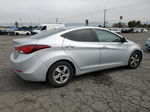 2014 Hyundai Elantra Se Silver vin: 5NPDH4AE3EH455639