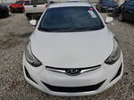 2014 Hyundai Elantra Se White vin: 5NPDH4AE3EH474157