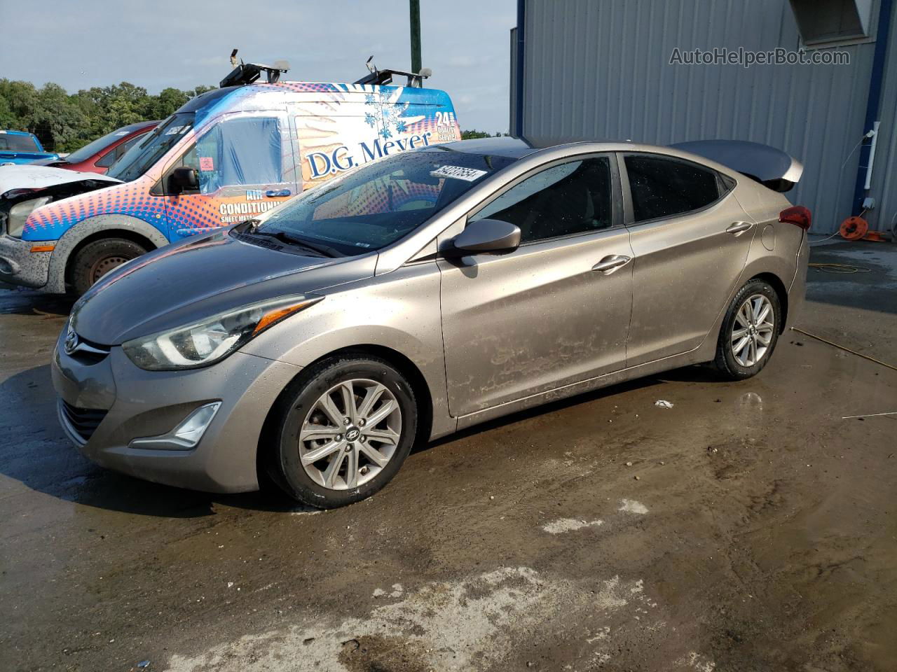 2014 Hyundai Elantra Se Gold vin: 5NPDH4AE3EH481318