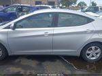 2014 Hyundai Elantra Se Silver vin: 5NPDH4AE3EH489080