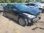 2014 Hyundai Elantra Se Black vin: 5NPDH4AE3EH490925