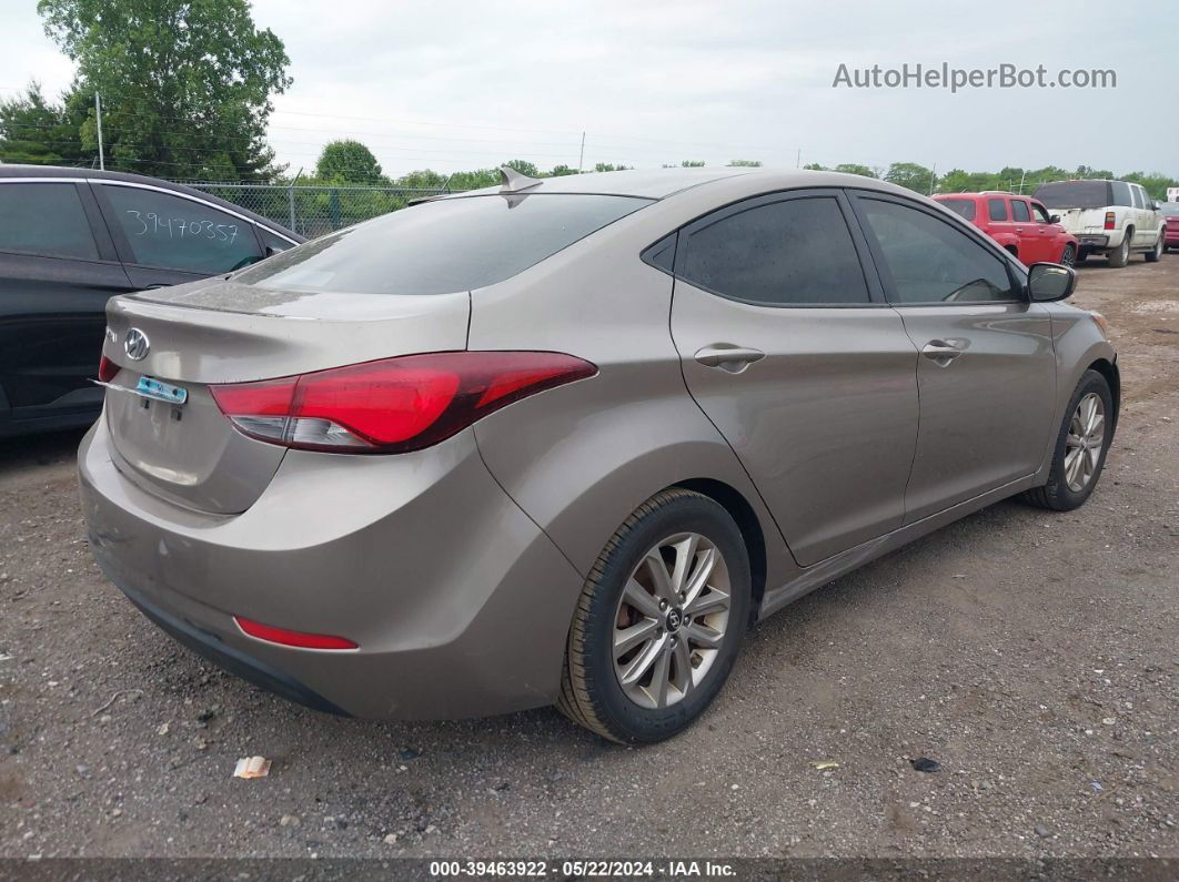 2014 Hyundai Elantra Se Gold vin: 5NPDH4AE3EH493291